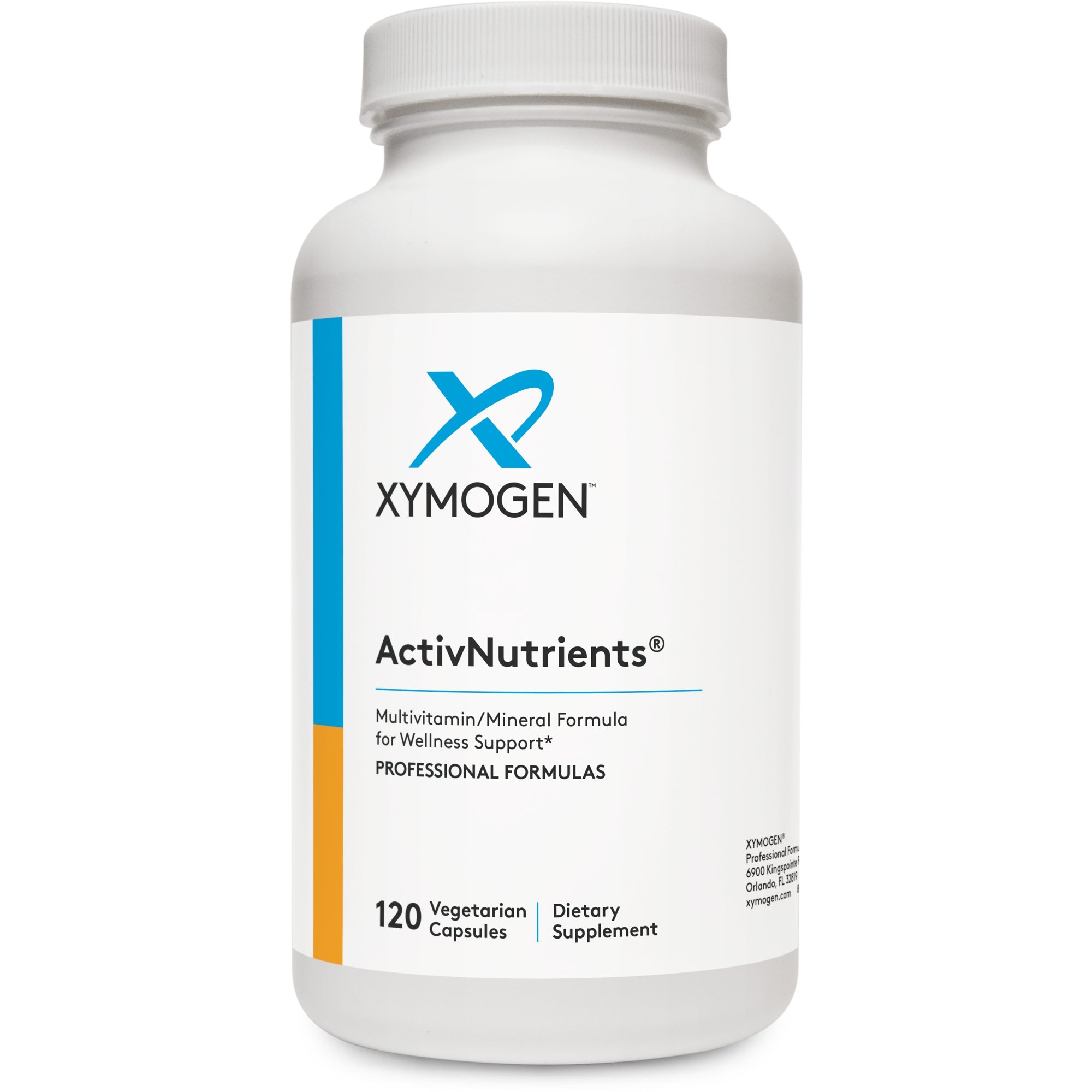 ディニューマルチアクティブ120g ¥15,000 ActivNutrients 120 C - Multivitamin Without Iron | Xymogen